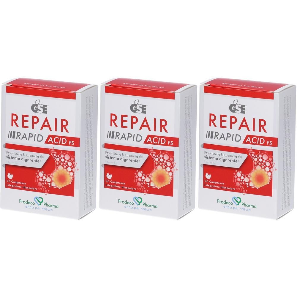 GSE Repair Rapid Acid FS Compresse