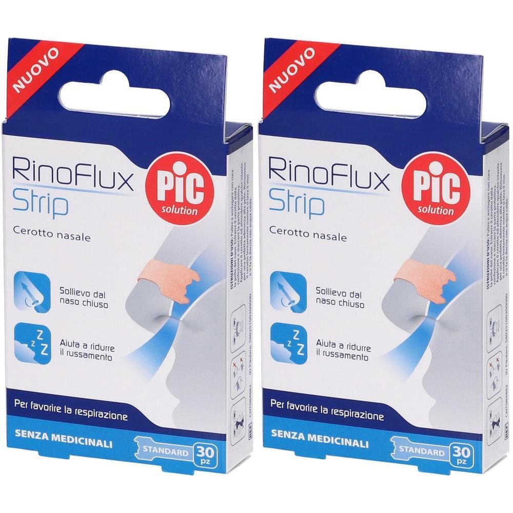 PIC RinoFlux Strip Cerotto Nasale Misura Standard 30pz