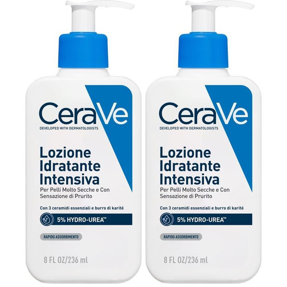 CeraVe Lozione Idratante Intensiva per Pelle Secca e Molto Secca con Sensazione di Prurito, 236 ml