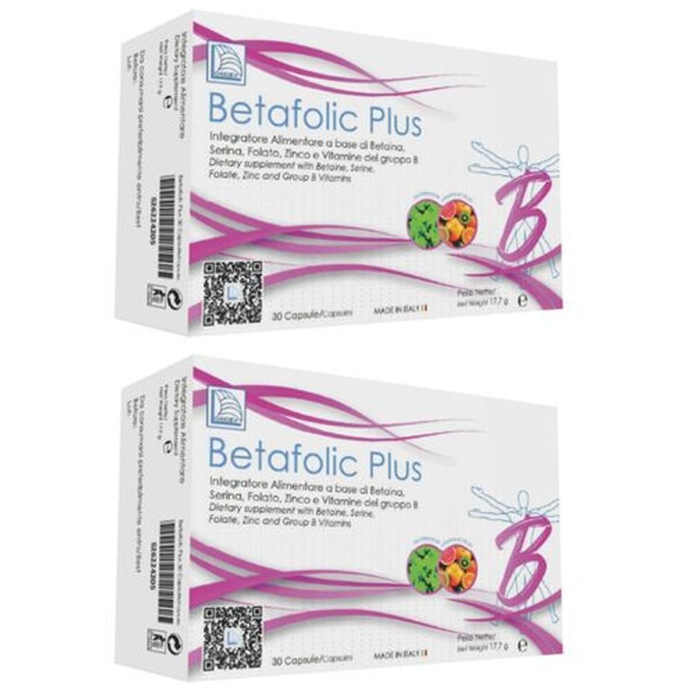 Betafolic Plus 30 Capsule Astuccio 18,6 G