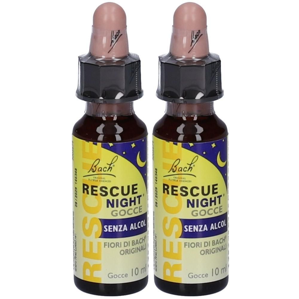 Rescue Original Night Senza Alcol Gocce 10 Ml