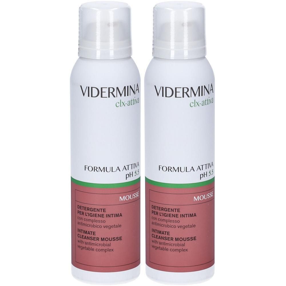 Vidermina Clx-Attiva Mousse Detergente per l´Igiene Intima