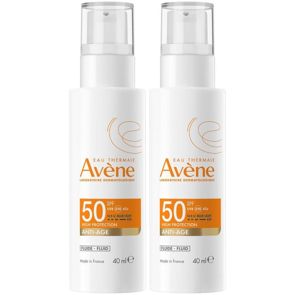 Eau Thermale Avène FLUIDO ANTI-ETÃ€ Protezione alta SPF 50