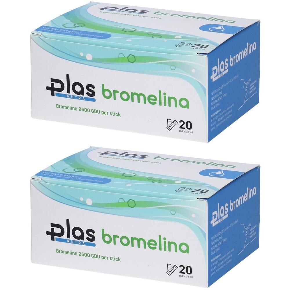 Plas Bromelina 20 Stick Pack