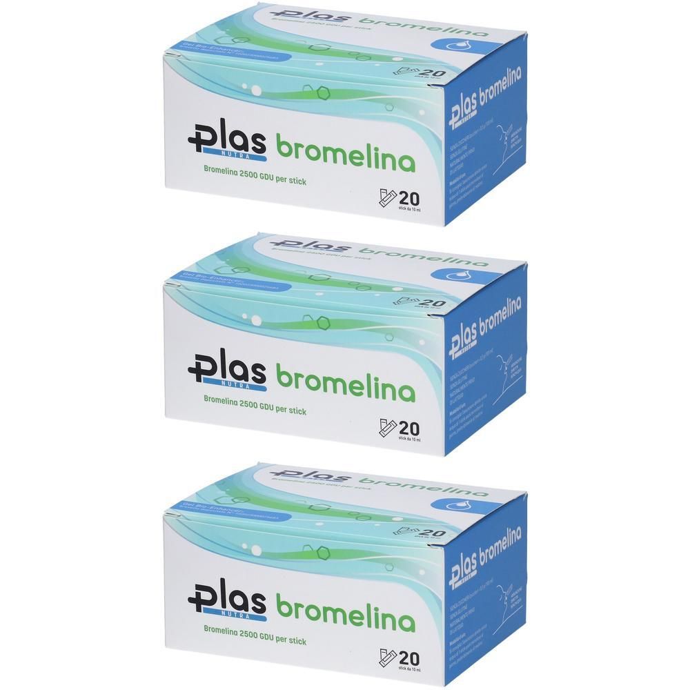Plas Bromelina 20 Stick Pack