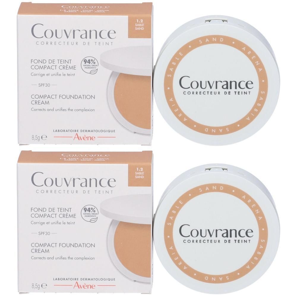 Avène Couvrance Fondotinta Compatto in Crema Tonalitá 1.2 Sabbia