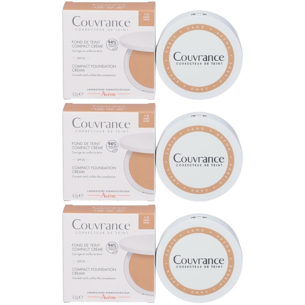 Avène Couvrance Fondotinta Compatto in Crema Tonalitá 1.2 Sabbia