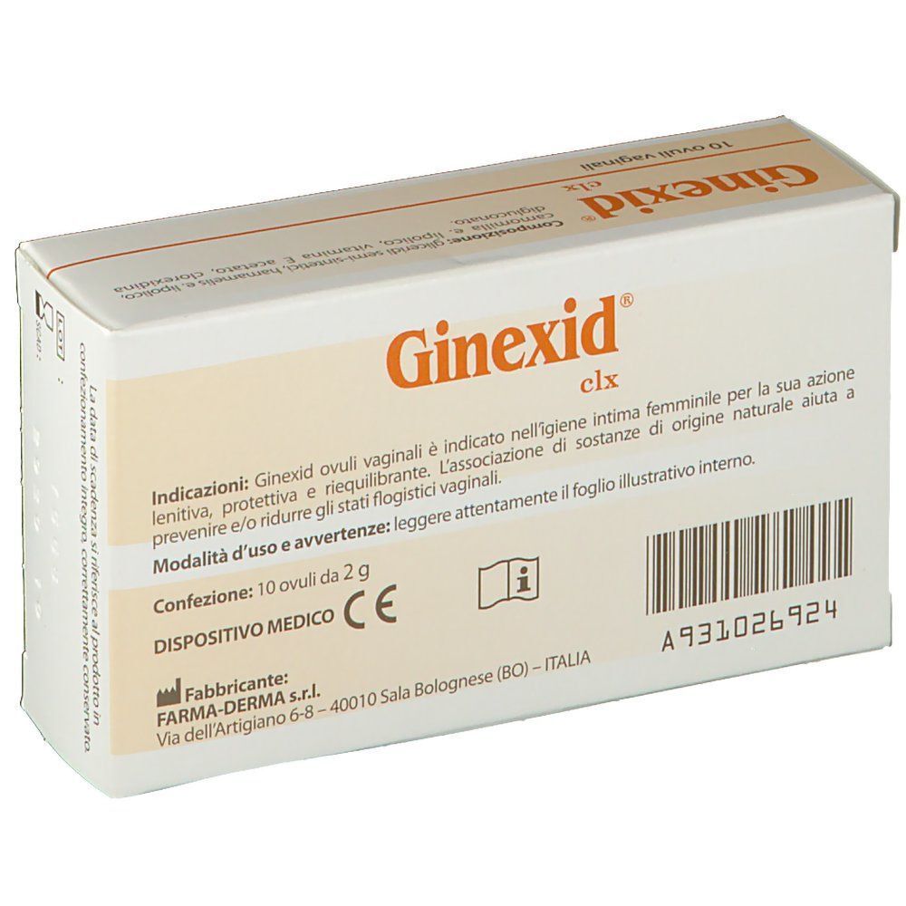 Ginexid® Clx Ovuli Vaginali