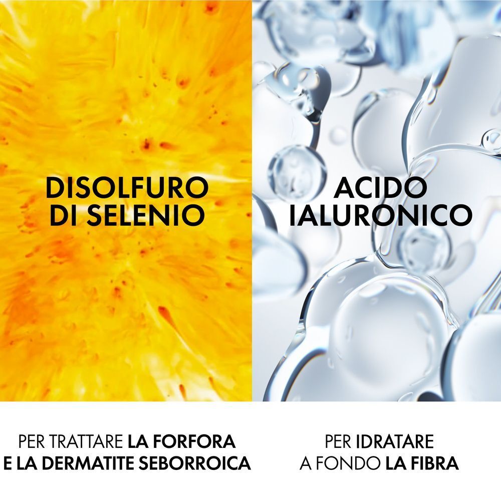 Vichy Dercos 2in1 Shampoo + Balsamo Anti-forfora DS​ trattante dermatologico 390ml