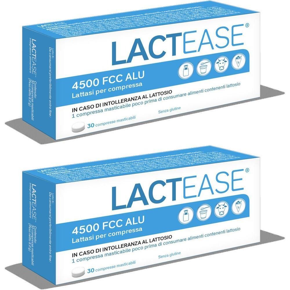 Lactease Metabolizza il lattosio e migliora la digestione Compresse Masticabili