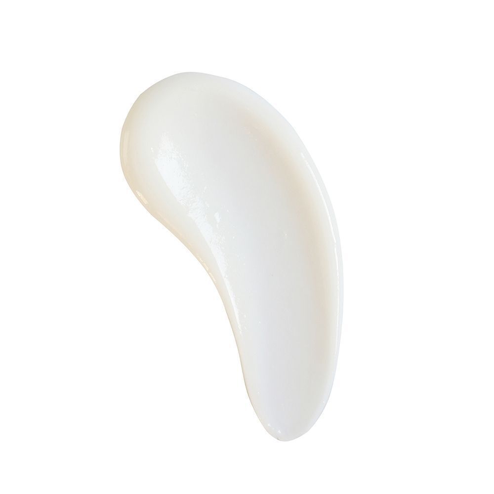 Una striscia di Face D Retinol Body Serum bianco su sfondo bianco.