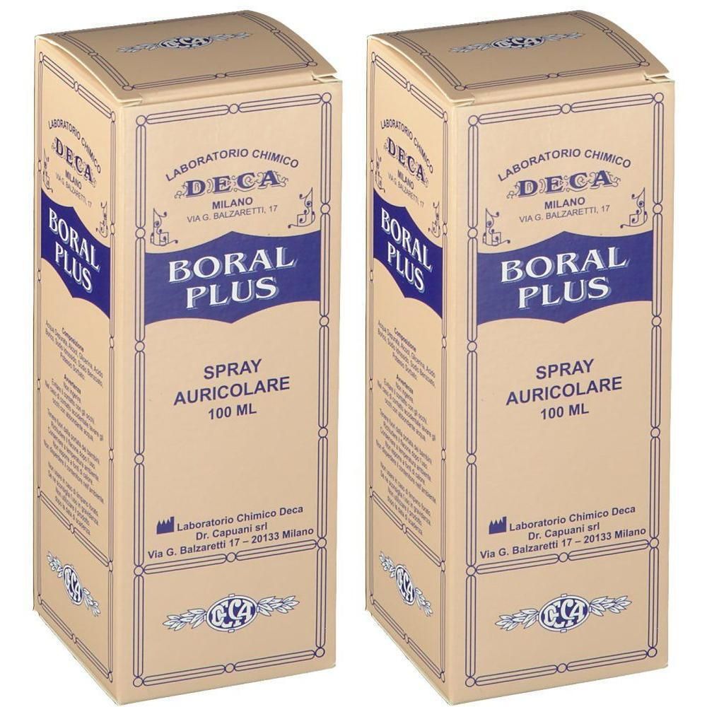 Boral Plus Spray Auricolare