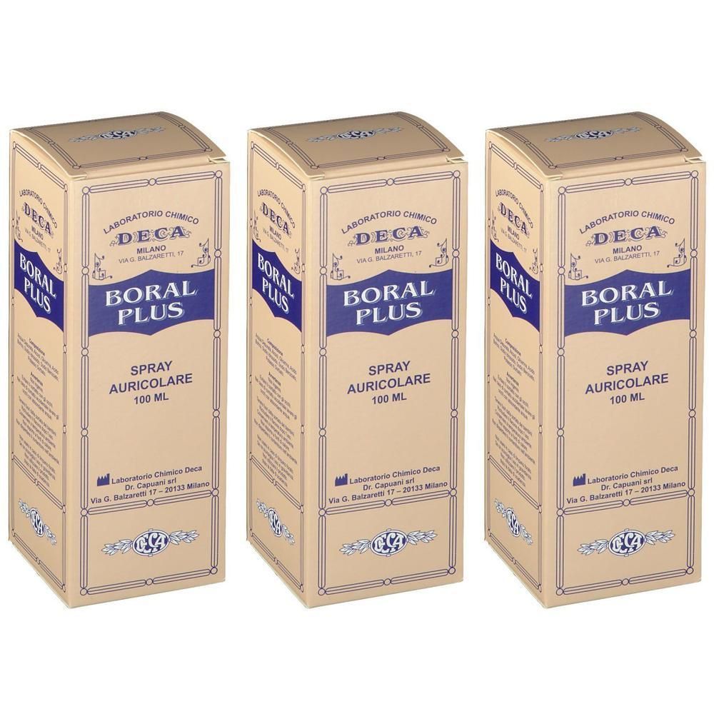 Boral Plus Spray Auricolare