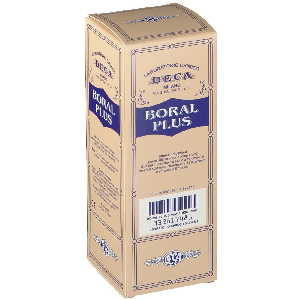 Boral Plus Spray Auricolare