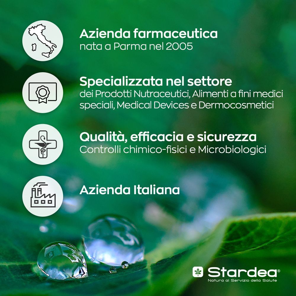 Gamma di integratori alimentari Stardea, tra cui Ashwagandha, vitamine e minerali.