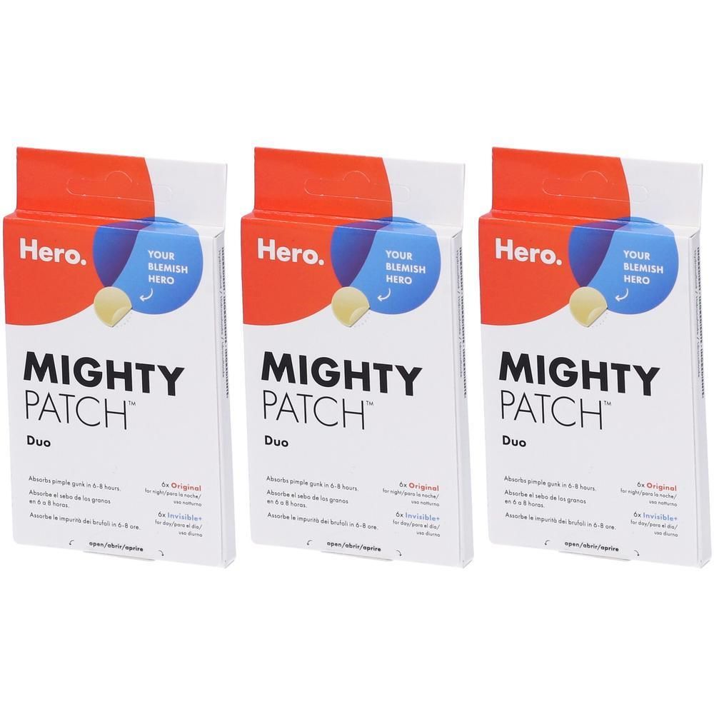 Hero Mighty Patch Brufoli Notte + Invisible Giorno