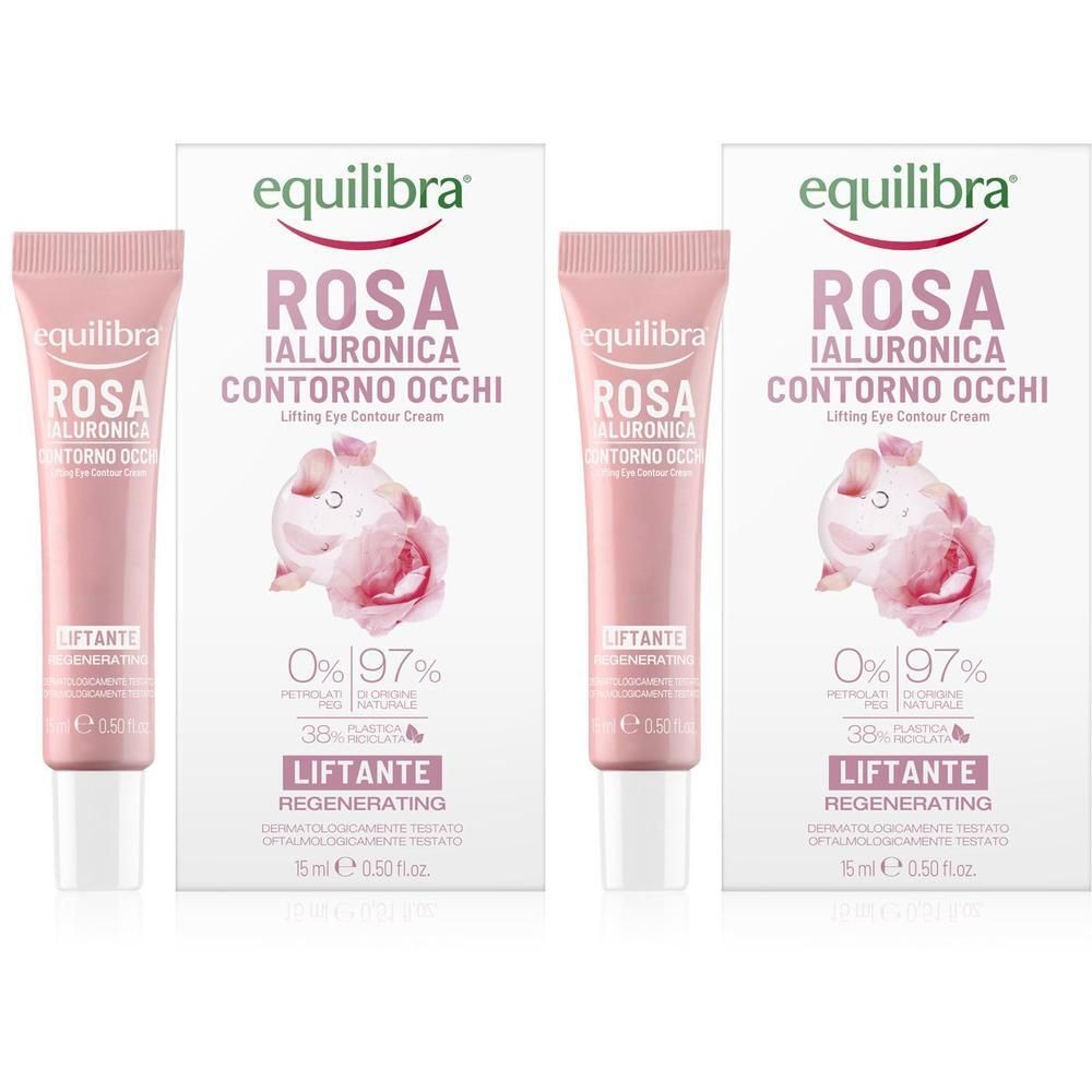 Equilibra® Rosa Ialuronica Contorno Occhi Liftante
