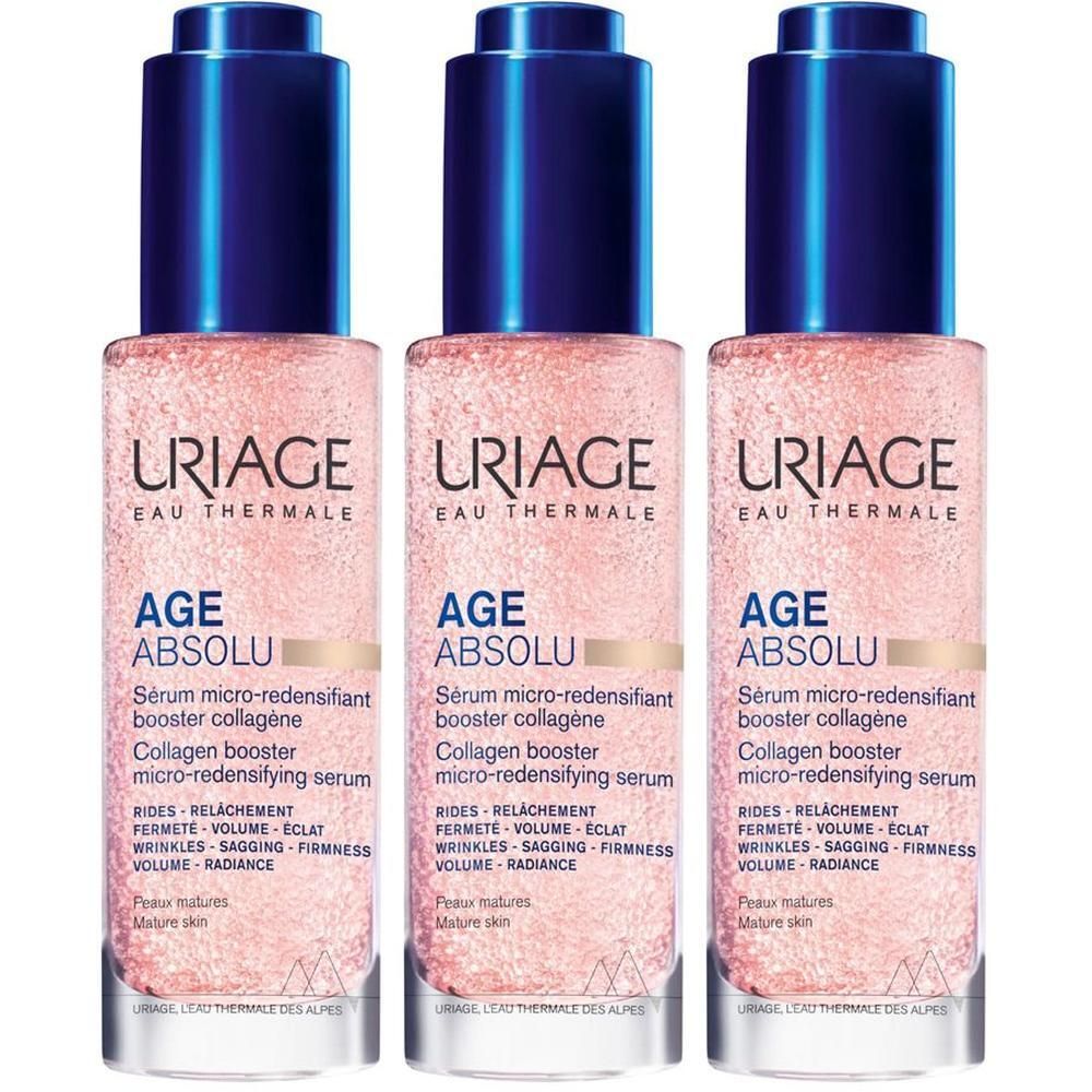 URIAGE AGE ABSOLU Siero antiage micro-ridensificante booster di collagene, rughe, elasticità