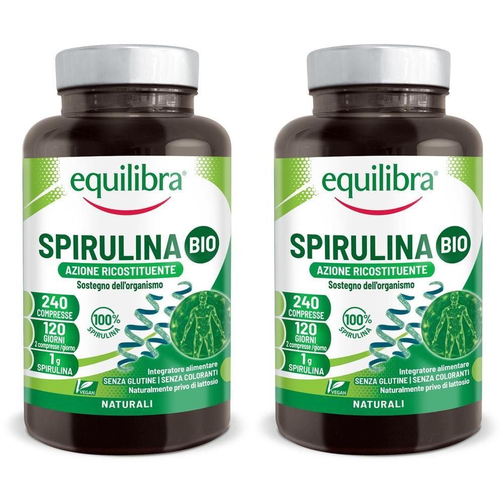 Equilibra Spirulina Bio 240 Compresse - Risparmia il 10% con il codice: equilibra1026
