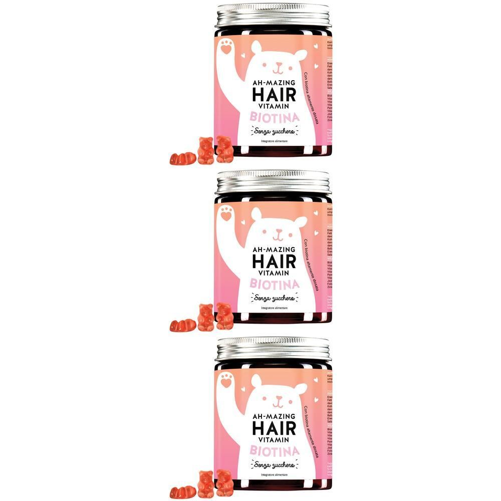 Ah-Mazing Hair Vitamins Mit Biotin Sugarfree 45 Caramelle Gommose
