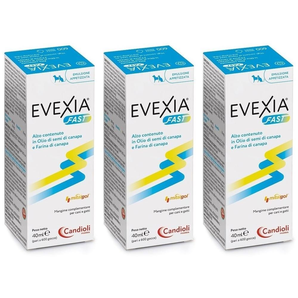 Evexia Fast Gocce per Cani e Gatti