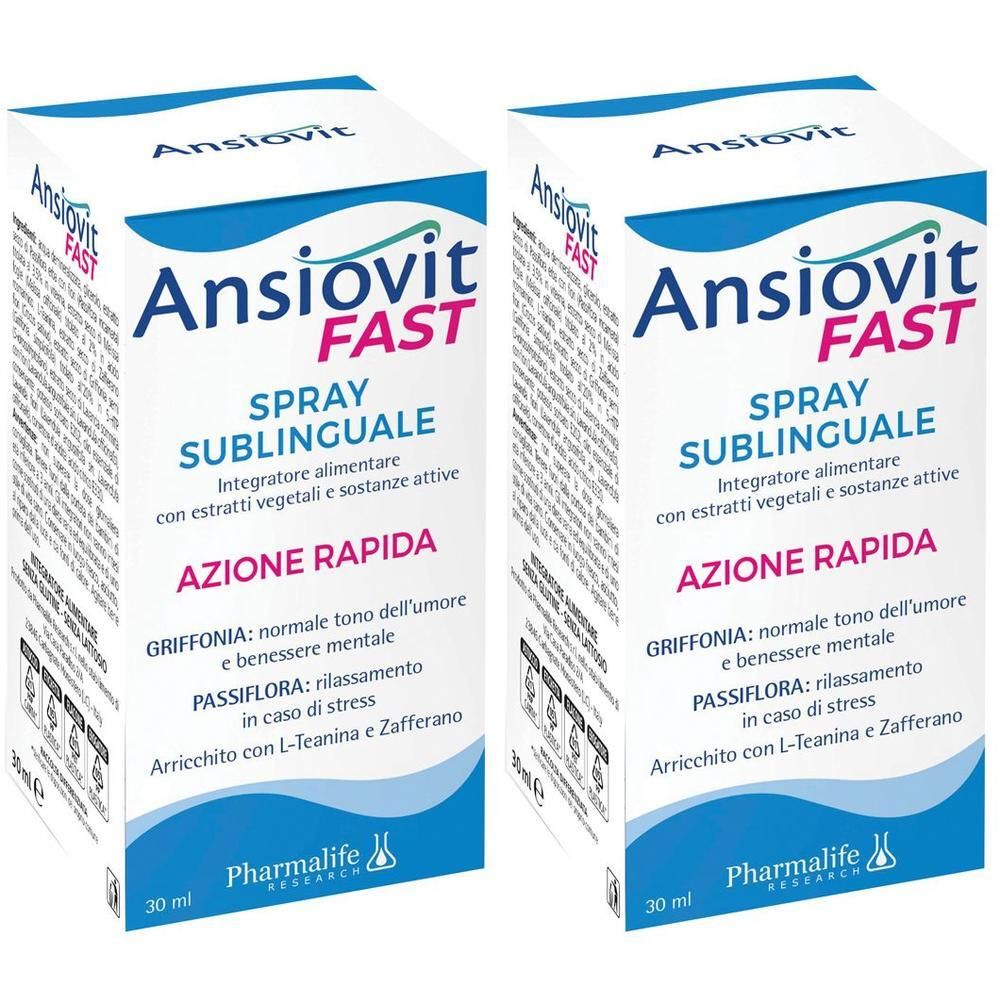 Pharmalife® Ansiovit Fast Spray Sublinguale