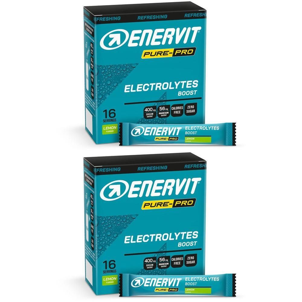 ENERVIT Pure-Pro Electrolytes Boost Bustine Gusto Limone