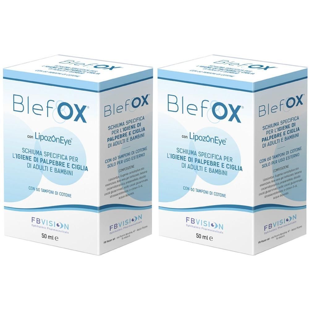 BlefOX Schiuma Spray + Tamponi di Cotone
