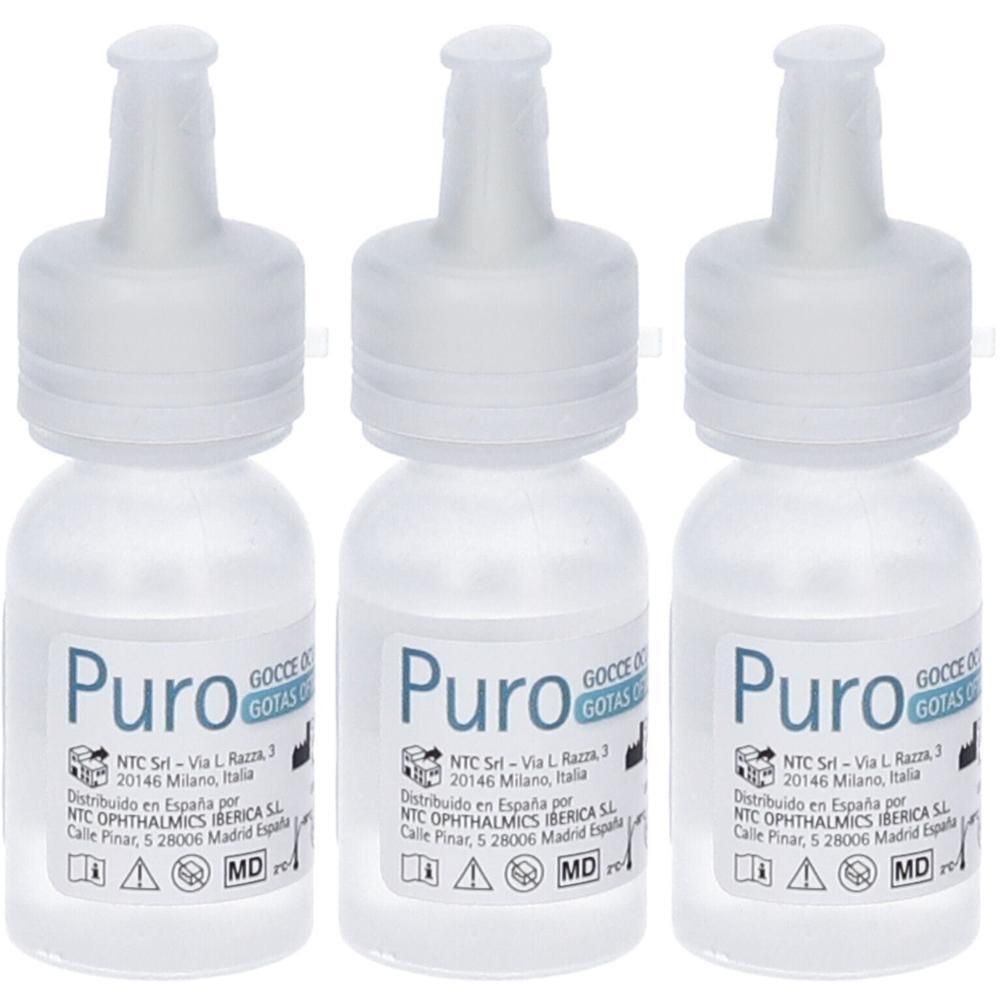 Puro Gocce Oculari 0,2% Acido Ialuronico Senza Conservanti 10 ml