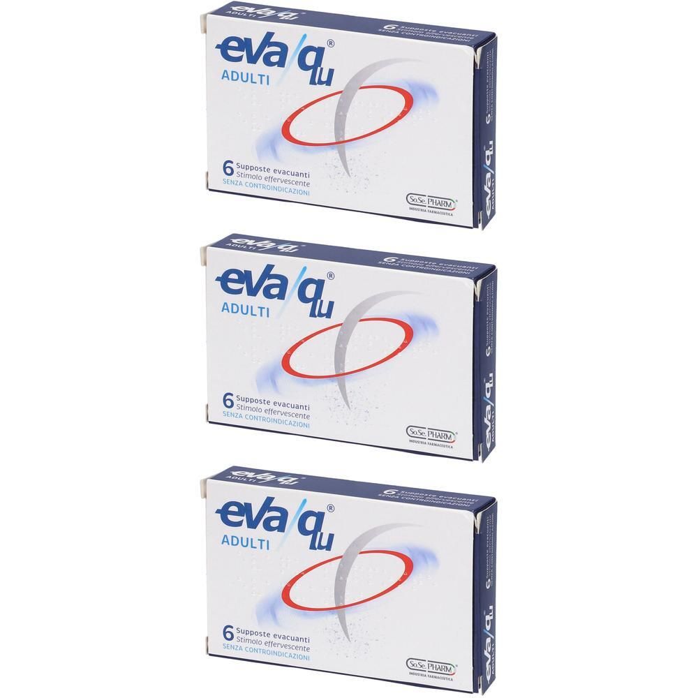 Eva/qu® Supposte Evacuanti per Adulti