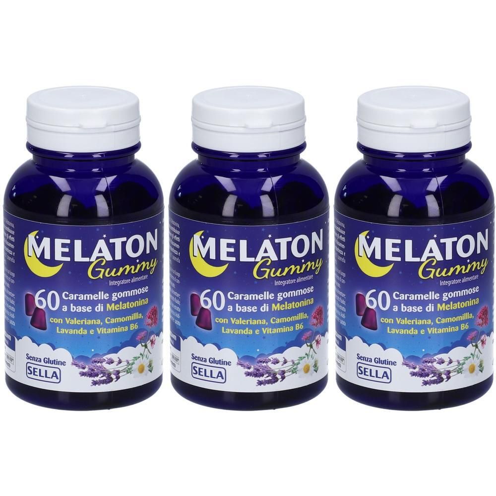 Melaton Gummy Carmelle Gommose con Melatonina