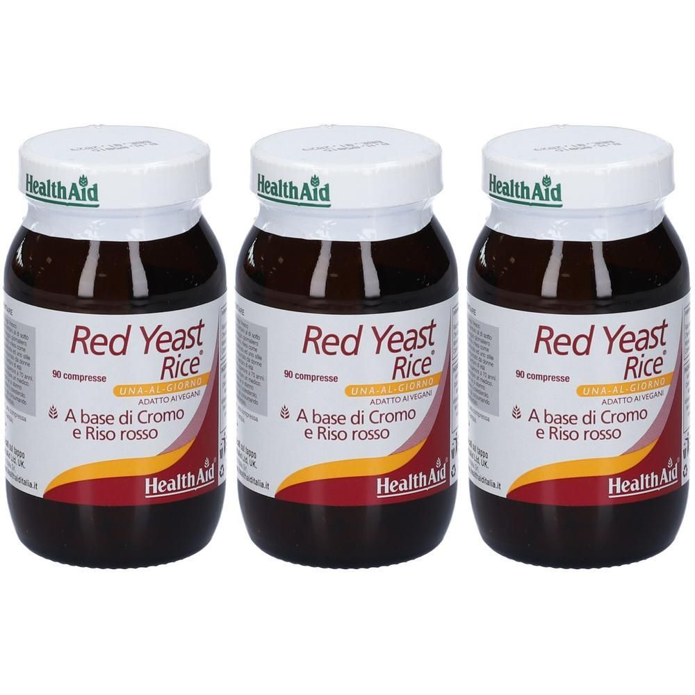 Red Yeast Rice Riso Rosso 90 Compresse