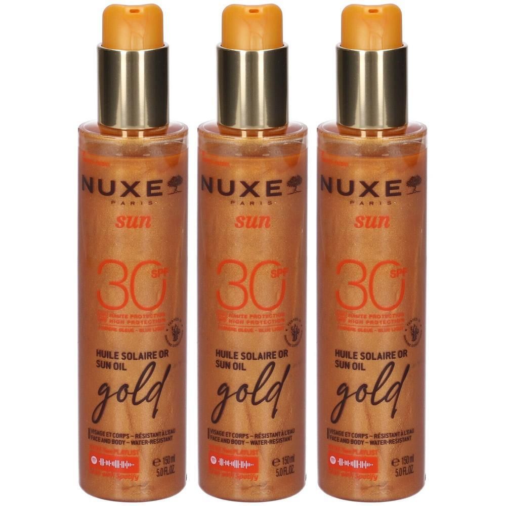 Nuxe Sun Olio Solare Dorato Protezione SPF 30
