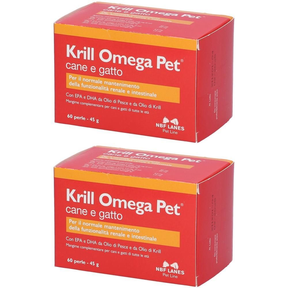 Krill Omega Pet Cane e Gatto Perle