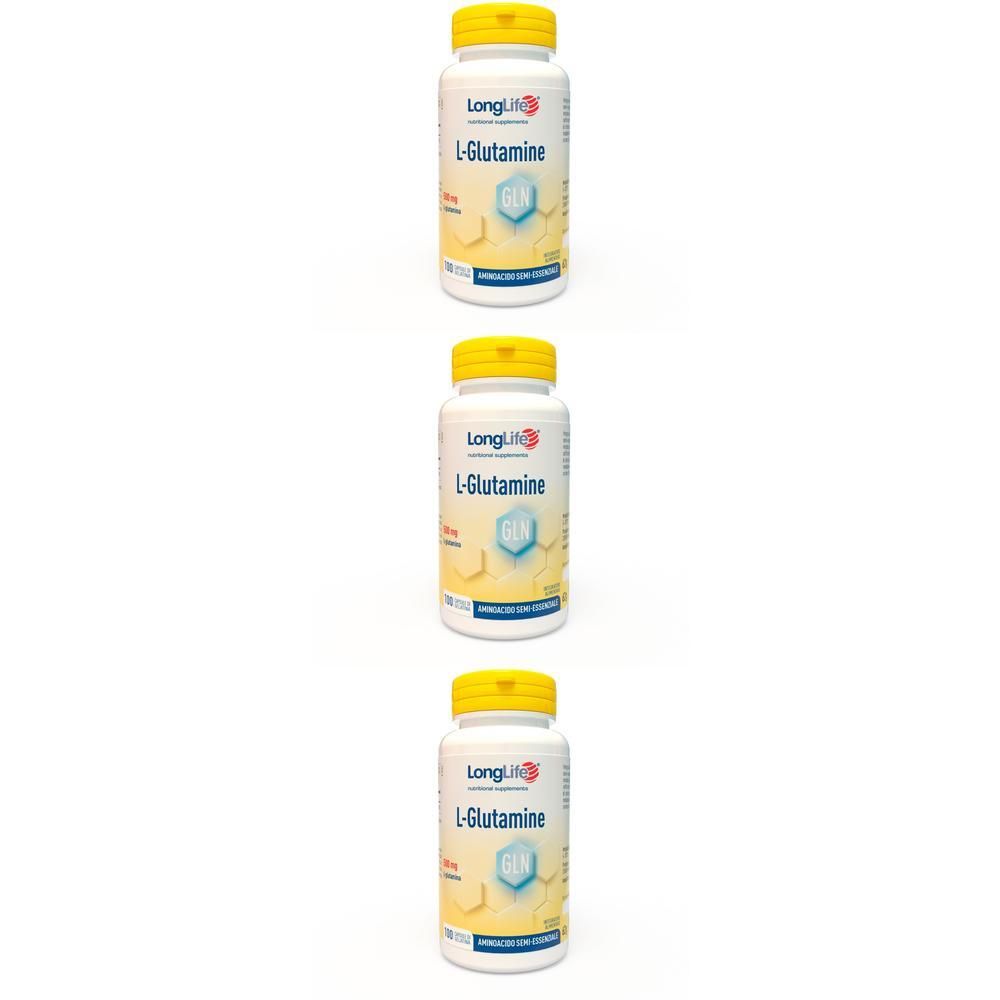LongLife L-Glutamine 500mg Capsule