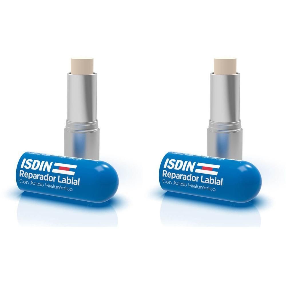 ISDIN Reparador Labial Stick Riparazione Delle Labbra Con Acido Ialuronico Protegge Ripara