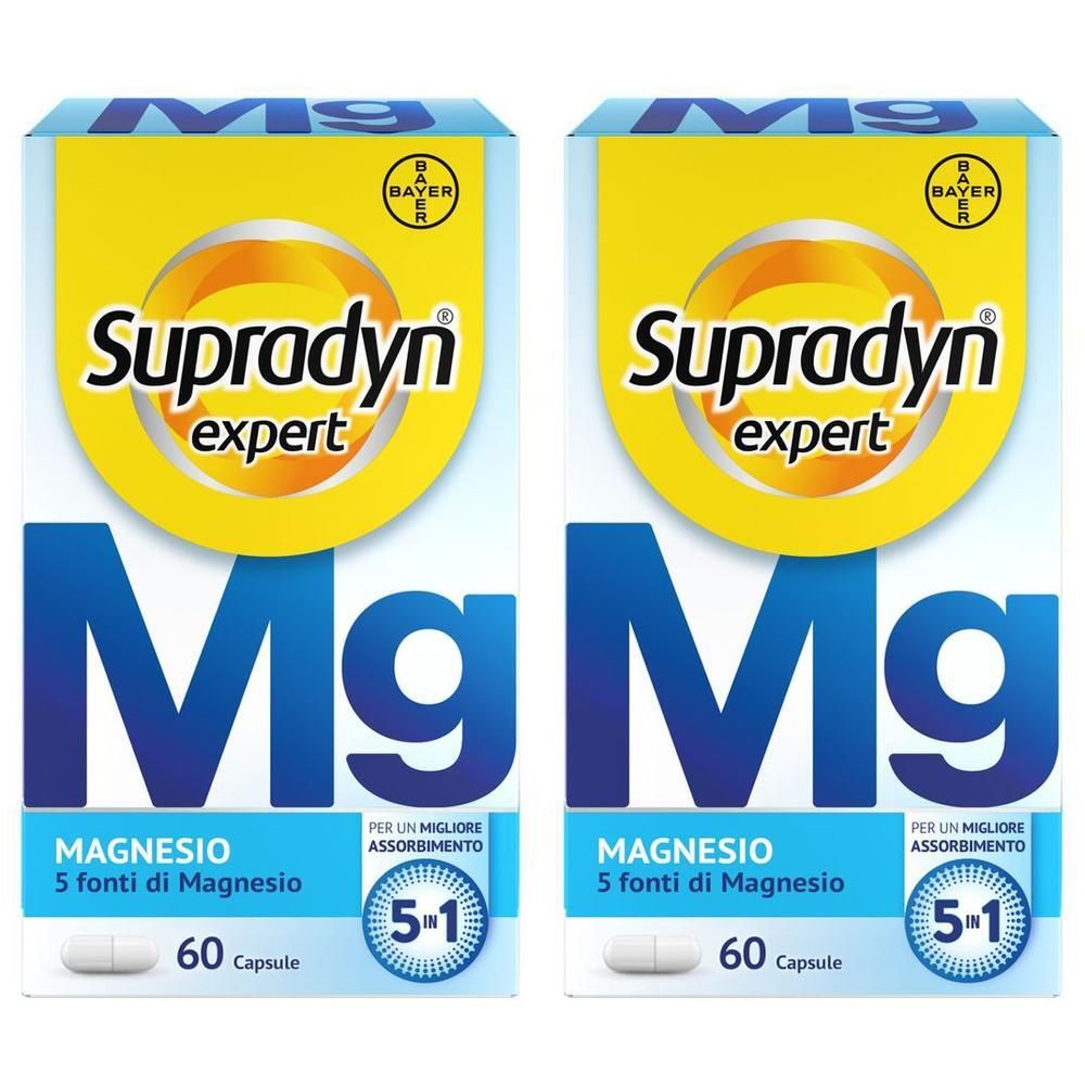 Supradyn Expert Magnesio Completo 5 sali in 1, Integratore Magnesio Complex
