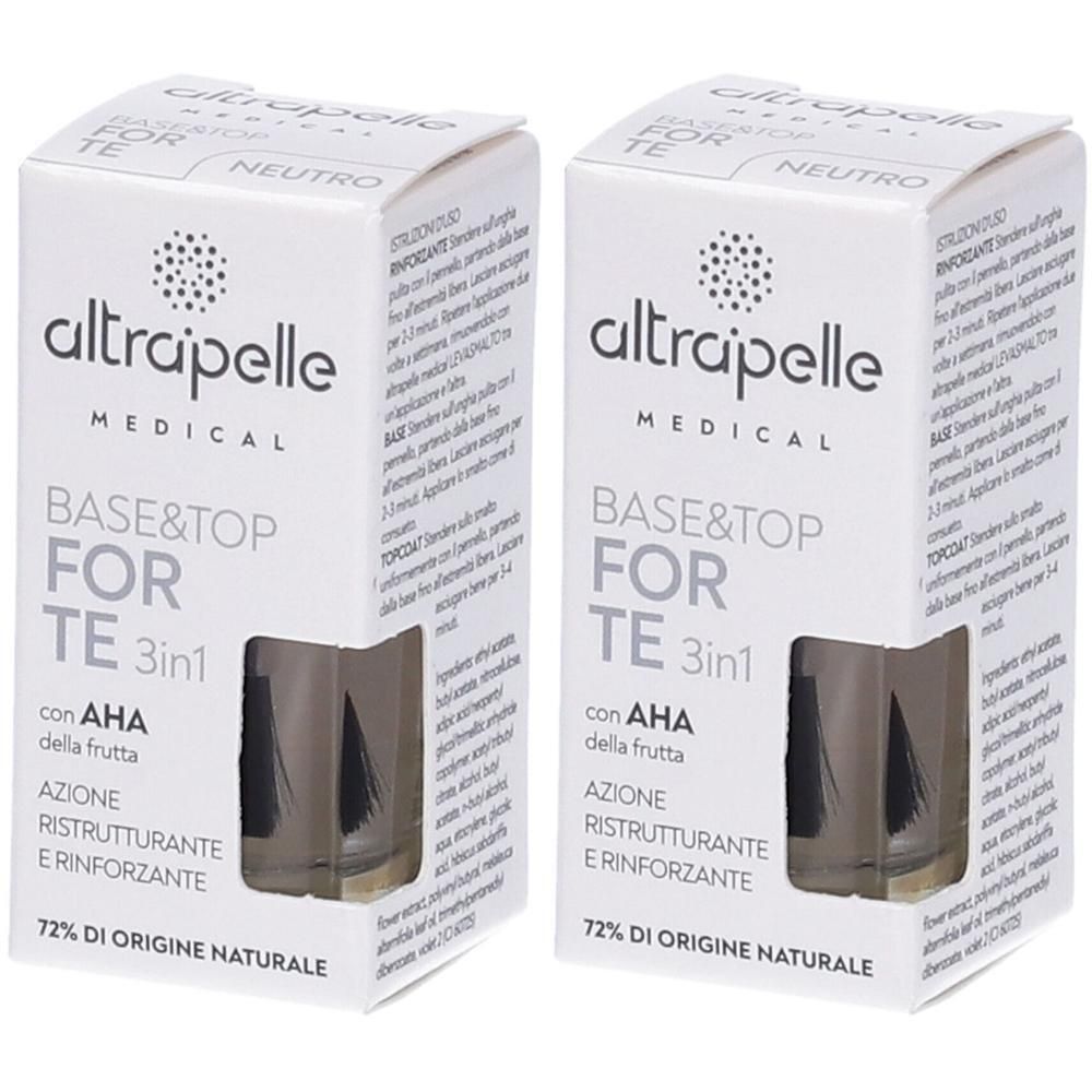 Altrapelle Medical Base & Topcoat Forte Unghie Neutro