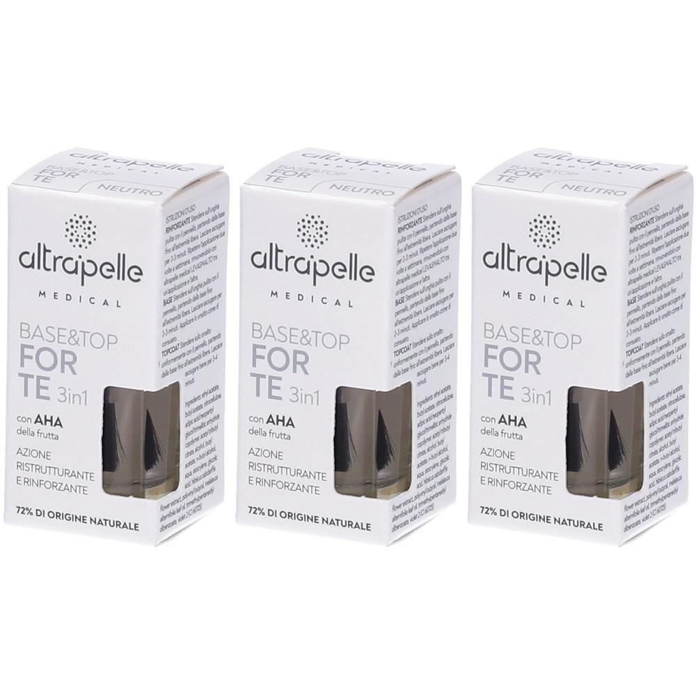 Altrapelle Medical Base & Topcoat Forte Unghie Neutro