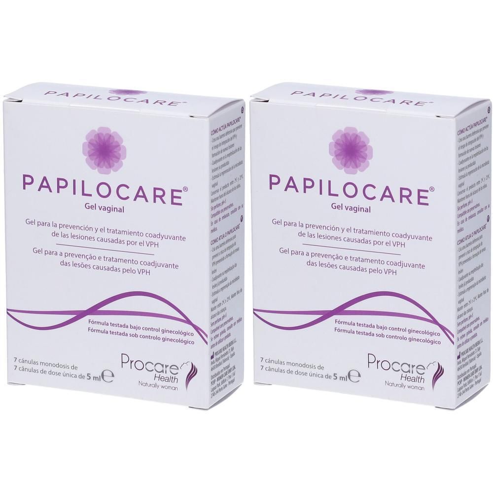 Papilocare Gel Vaginale 7 Cannule Monodose X 5 Ml