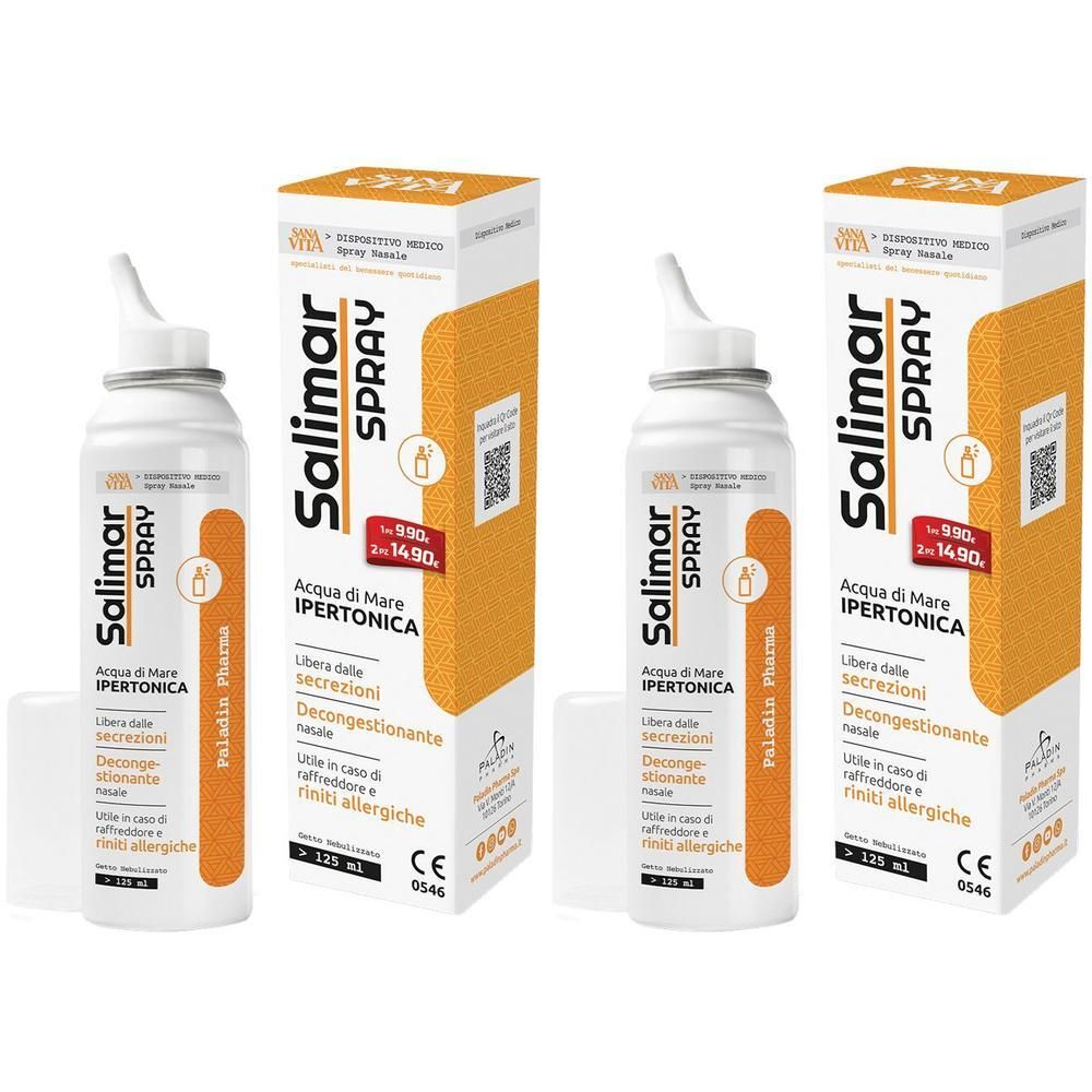 Paladin Pharma Sanavita Salimar Spray Nasale – Ipertonico