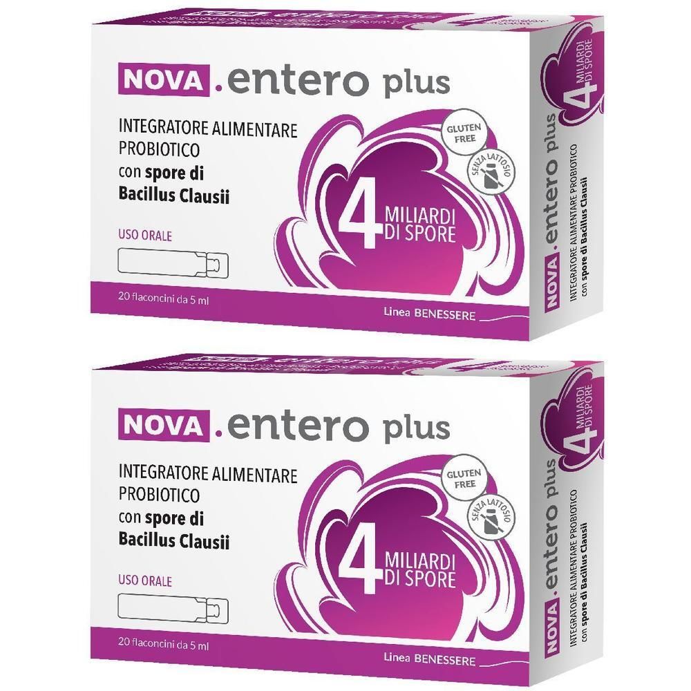 NOVA.ENTERO 4 miliardi flaconcini BACILLUS CLAUSII