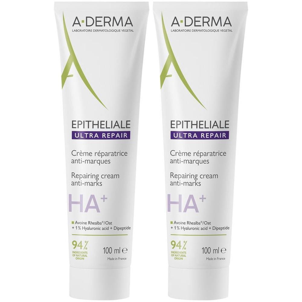 A-Derma Epitheliale Ultra Repair Crema Ristrutturante Anti-Segni con Acido Ialuronico 100ml