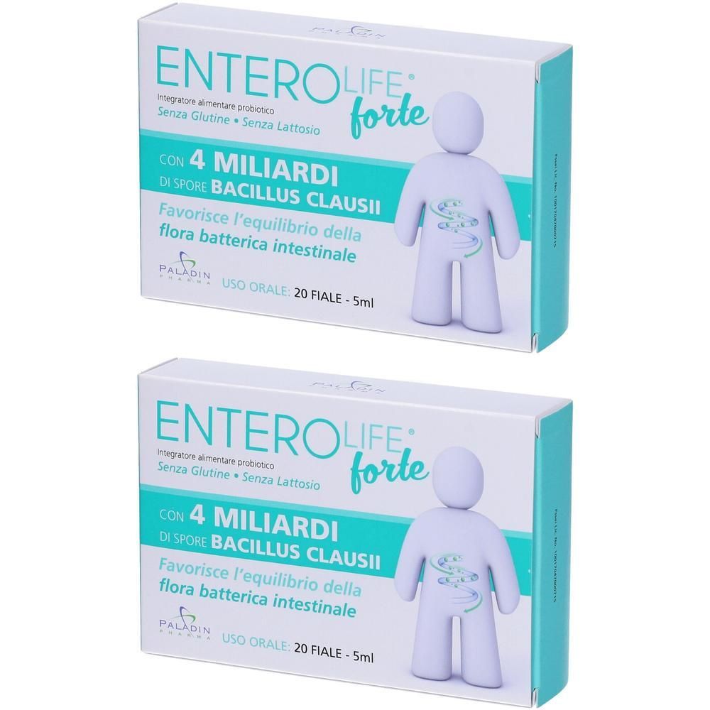 ENTEROLIFE Forte Integratore Alimentare Fiale