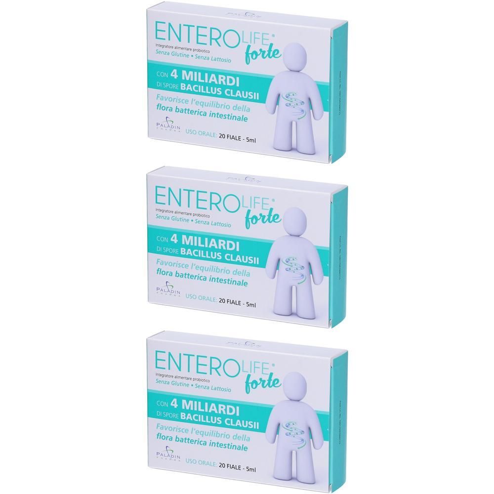 ENTEROLIFE Forte Integratore Alimentare Fiale
