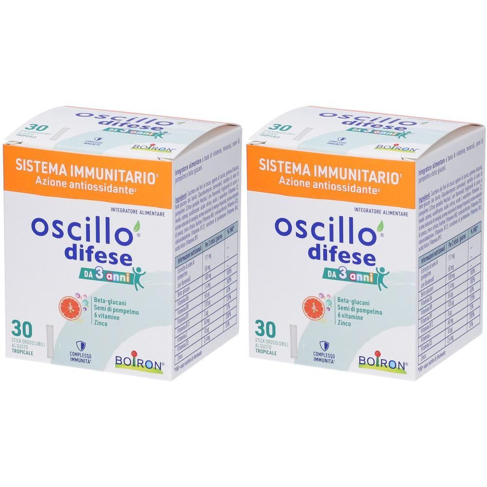Boiron Oscillo Difese da 3 Anni Stick Orali