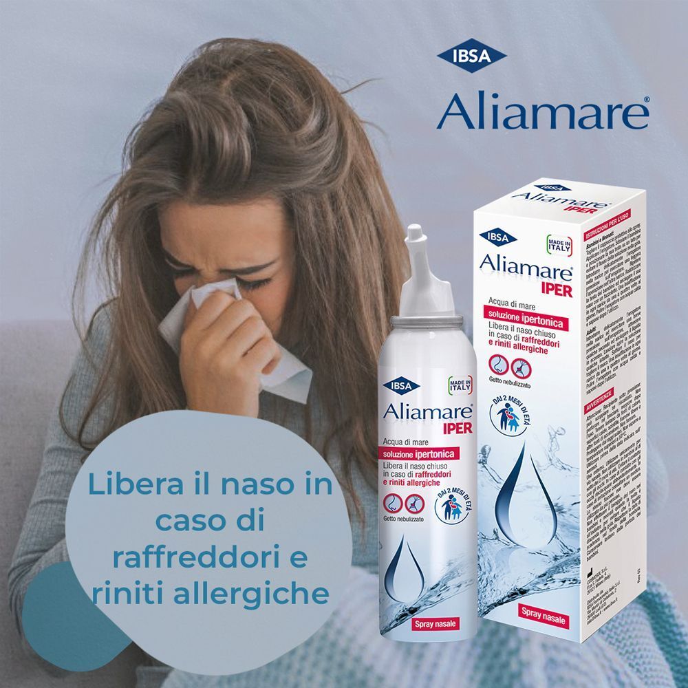 Aliamare® IPER Spray nasale soluzione ipertonica