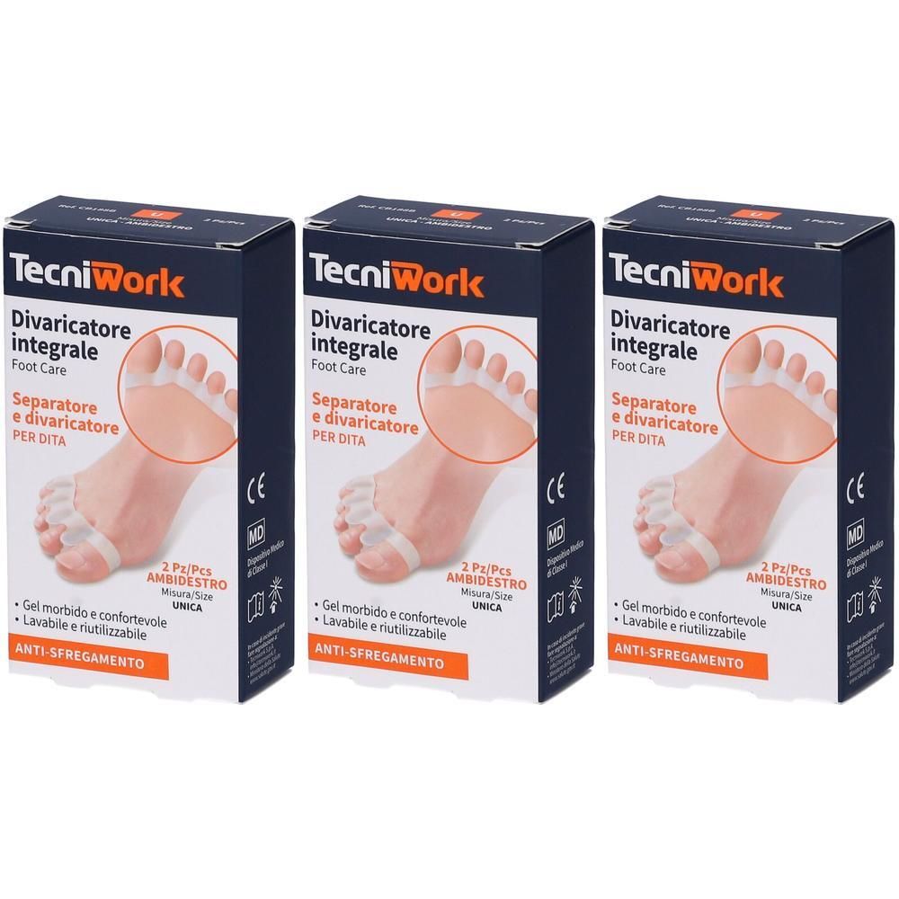 Tecniwork Divaricatore Integrale Dita Piede - Ambidestro Misura Unica