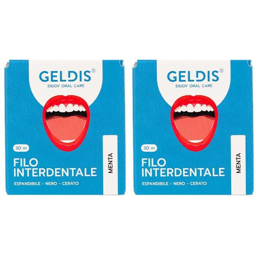 Filo Interdentale Geldis – Menta