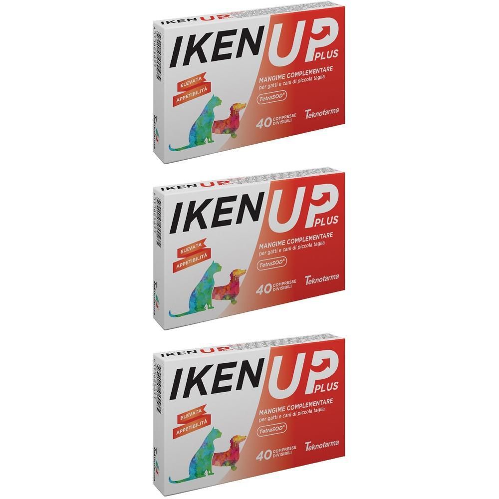 Iken Up Plus Cani Gatti Piccola Taglia Scatola 40 Compresse